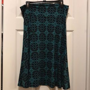 LuLaRoe Azure skirt